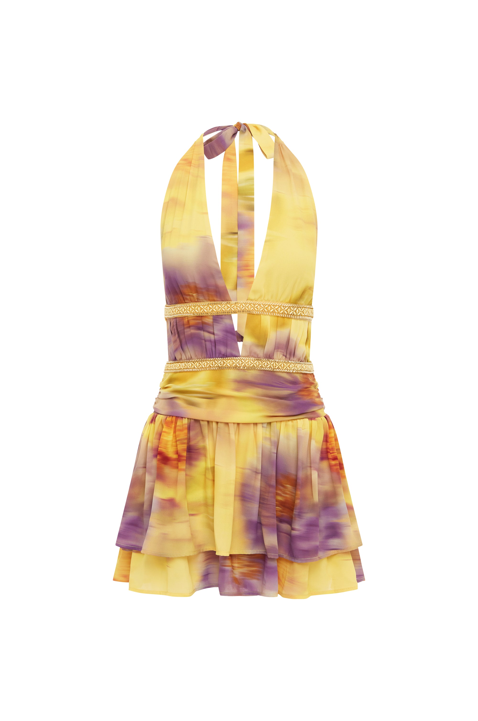 XYLIA HALTER LOW PLUNGE MINI DRESS - SURI YELLOW - XYLIAHALTERLOWPLUNGEMINIDRESS-SURIYELLOW_20d881d9-f00c-495d-b9c2-c49ed3e1d1db