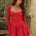YALINA MINI DRESS - RED