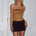 VIENO FITTED MINI SKORT - BLACK