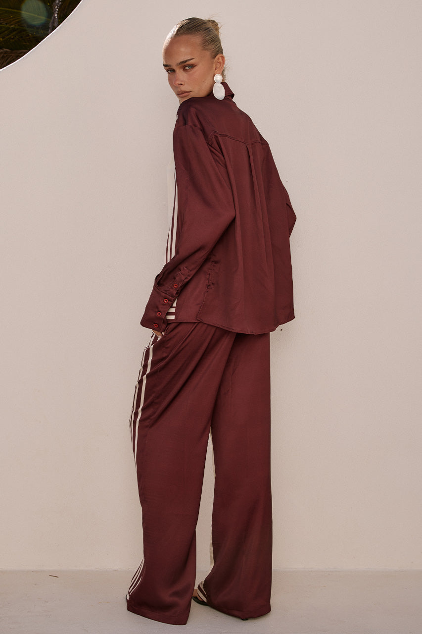 ZARA TAILORED PANT - WINE STRIPE - ZARASLEEVEDSHIRTXZARATAILOREDPANT-WINESTRIPE-07