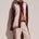 ZARA SLEEVED SHIRT - WINE STRIPE