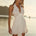 ZELIE MINI DRESS - WHITE