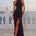 ZELMA HIGH NECK MAXI DRESS - BLACK