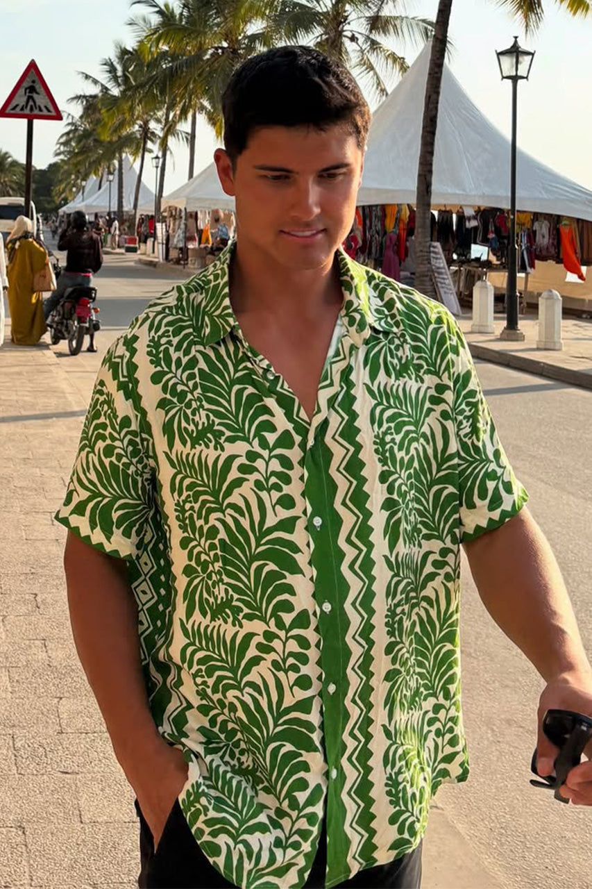 AZARIAH SHIRT - GREEN - al.perkinss-azariahshirt