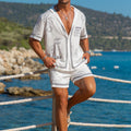 DIEGO DRAWSTRING SHORTS - DIEGO WHITE/BLACK