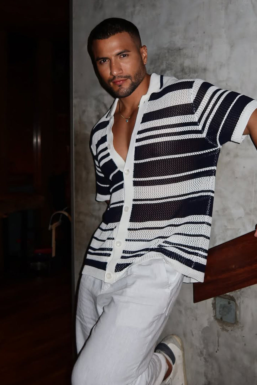 MONROE TOP - WHITE/NAVY STRIPE - danielmeza93-MonroeShirt1_1