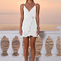 ELA MINI DRESS - WHITE
