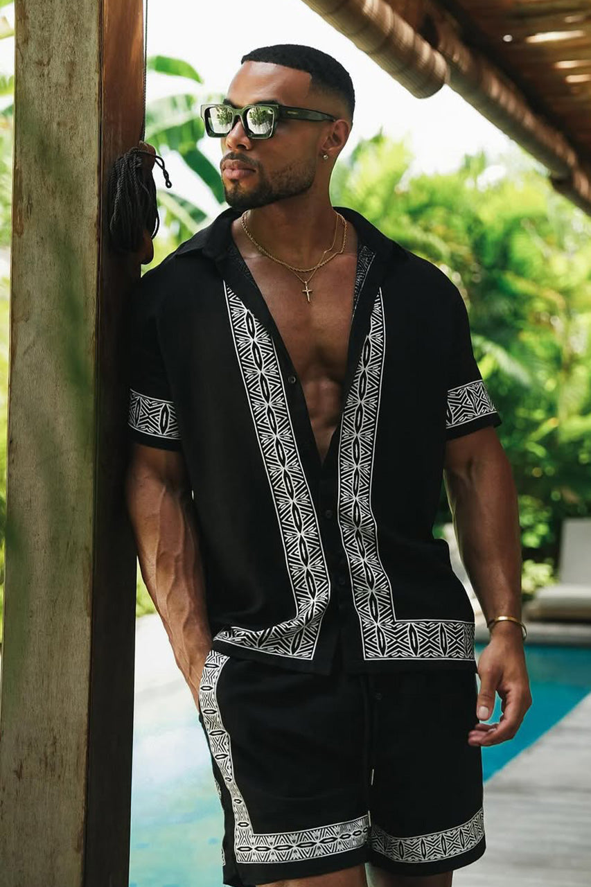 LEVI SHORT - BLACK - joshmair96-LeviShirtxShort2