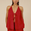 OCTAVIA TOP - RED