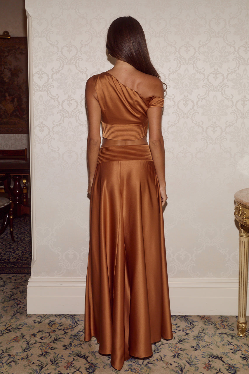 AMADINE PANELLED TRAIN MAXI SKIRT - GINGER - resizeforwebfri_0078_AMADINEOFFSHOULDERCROPTOP-GINGERXAMADINEPANELLEDTRAINMAXISKIRT-GINGER7