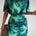 SIMONA MINI DRESS - CALISTA GREEN