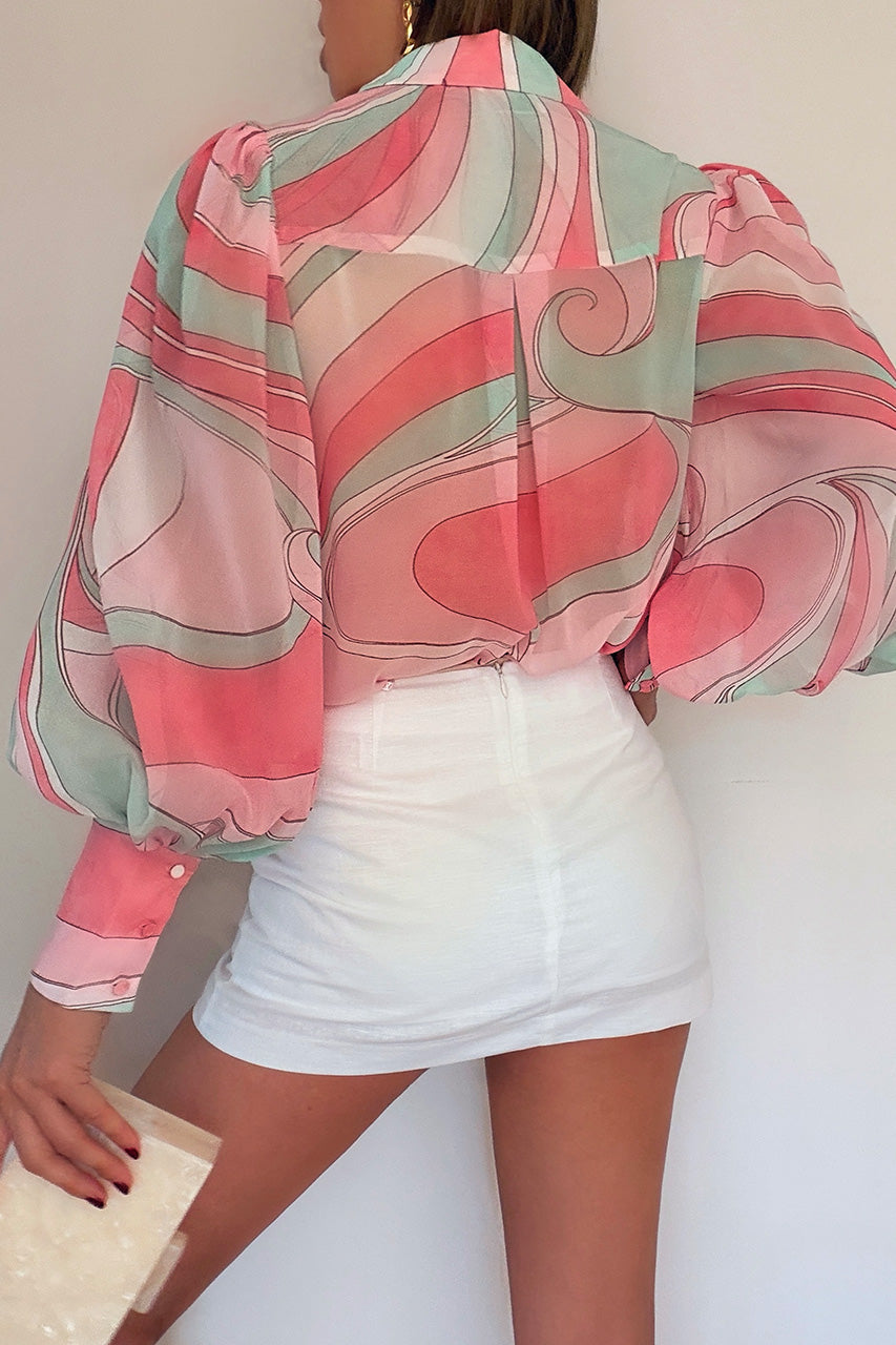 FLEETWOOD BLOUSE - CAMINO PINK
