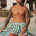 SARDINIA SHORT - GREEN STRIPE