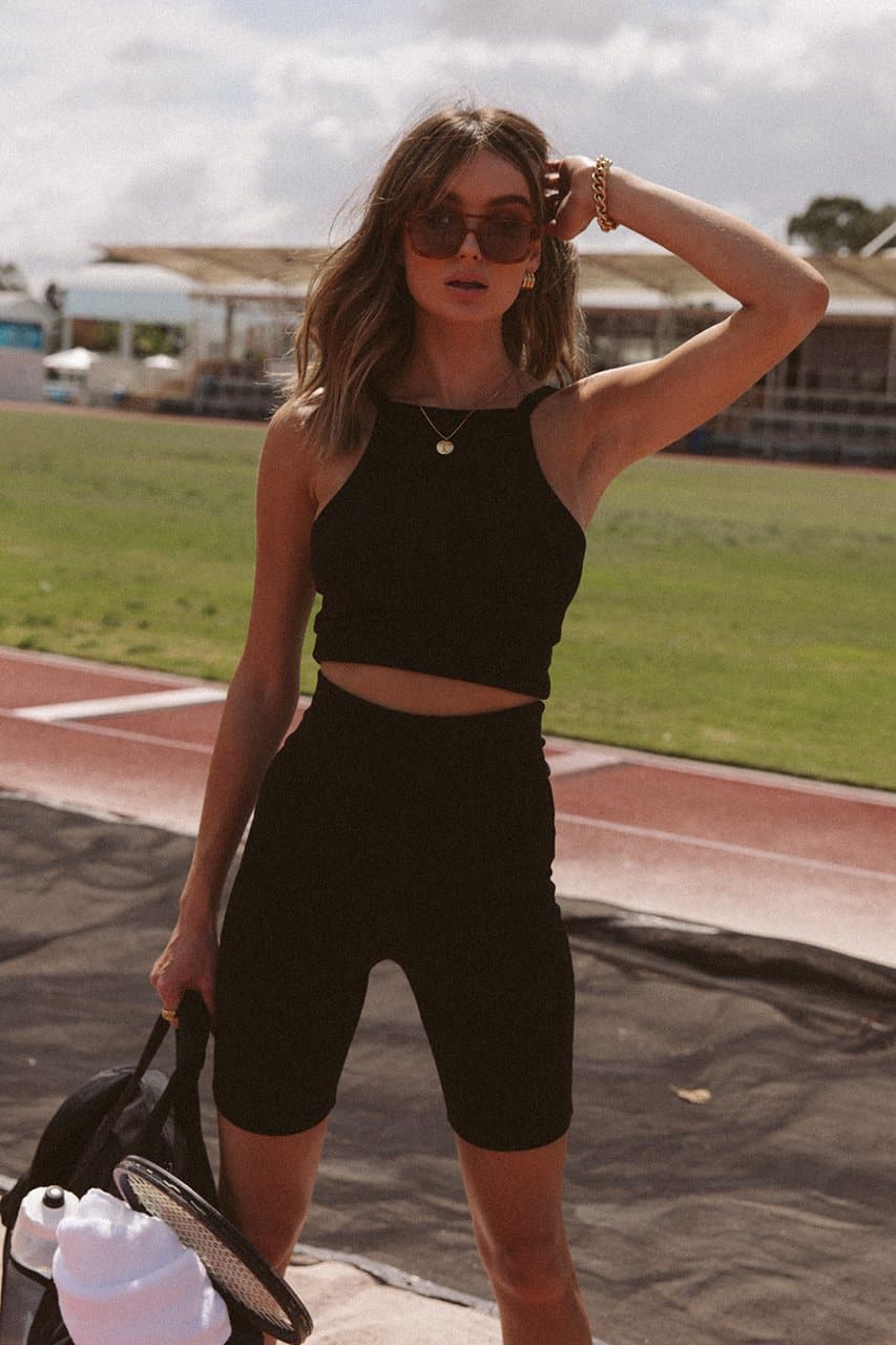 Relentless Tank - Black - RelentlessTankAishaShorts4