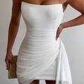 NIGHT LOVER DRESS - WHITE
