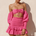 Luciano Crop Top - Fuchsia