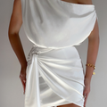 CHARISMA MINI DRESS - WHITE