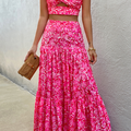 Petunia Top - Pink Floral
