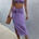 Dominica Crop Cami - Lilac